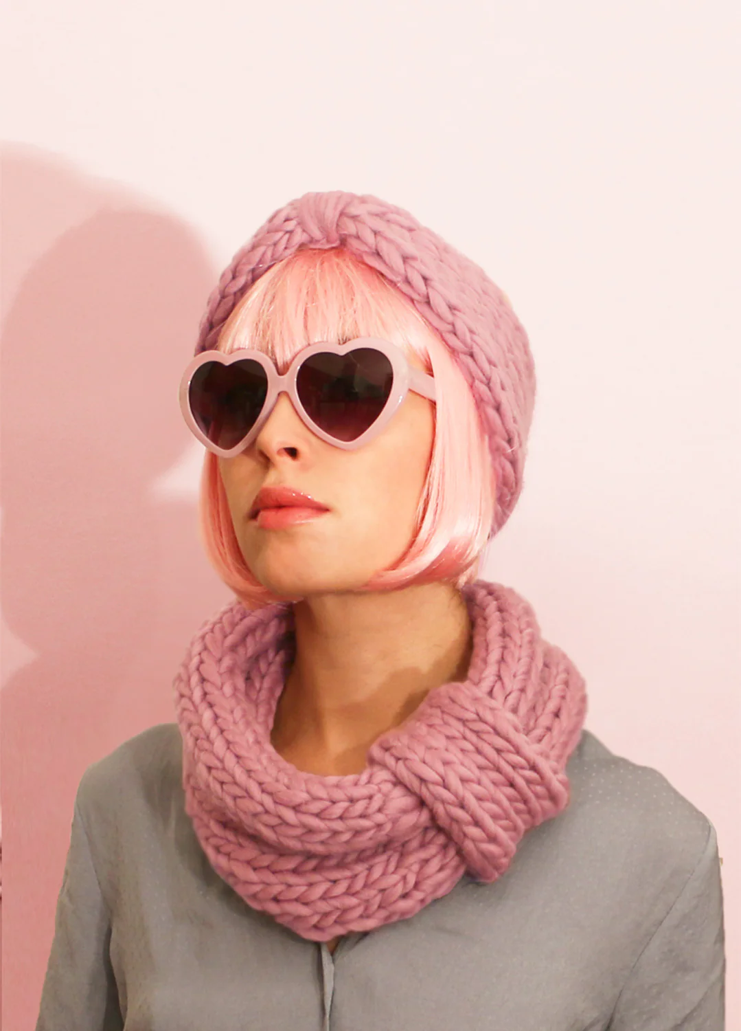 Blueberry Muffin Snood and Headband x @trustthemojo Kit - Image 3