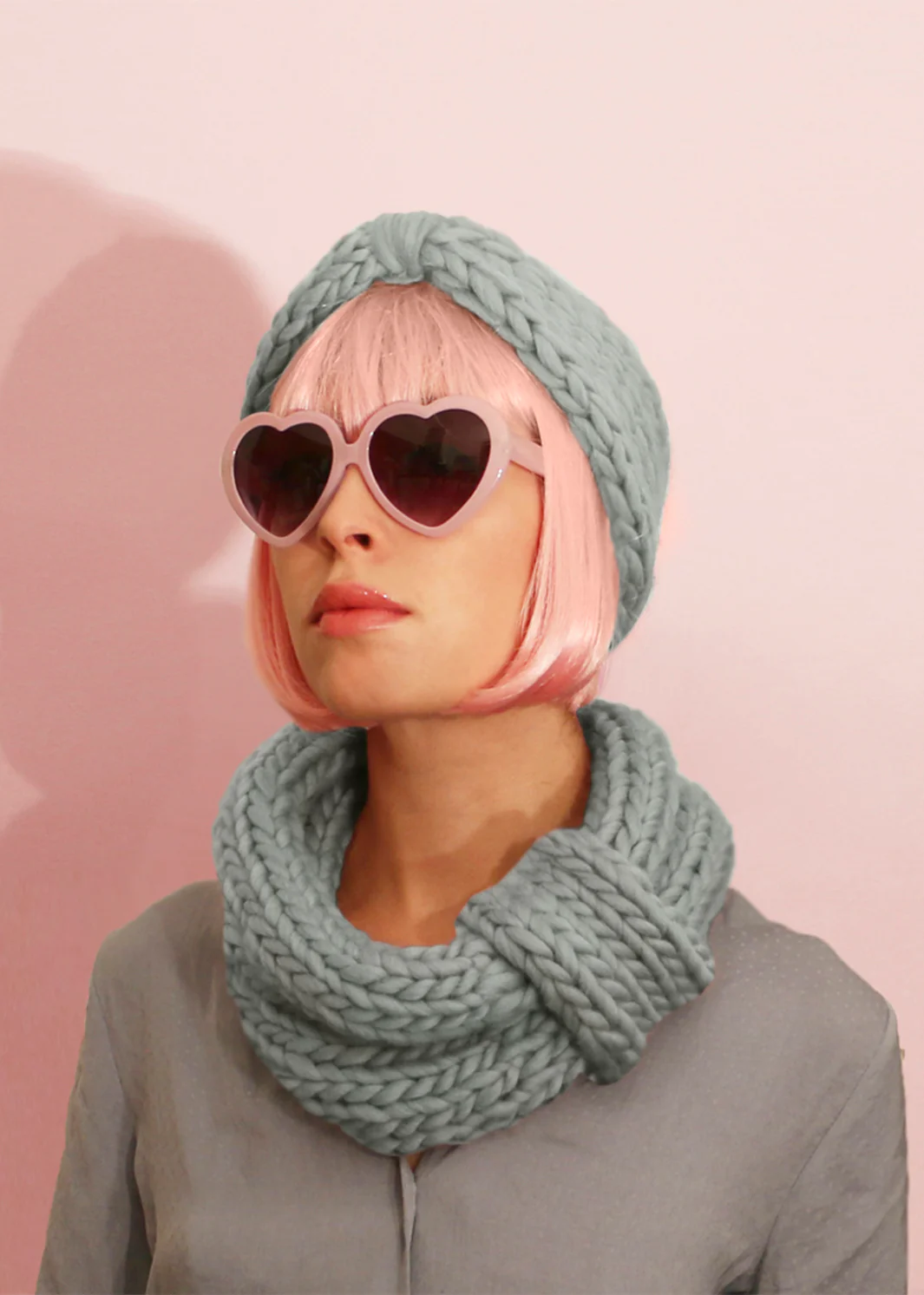 Blueberry Muffin Snood and Headband x @trustthemojo Kit - Image 5