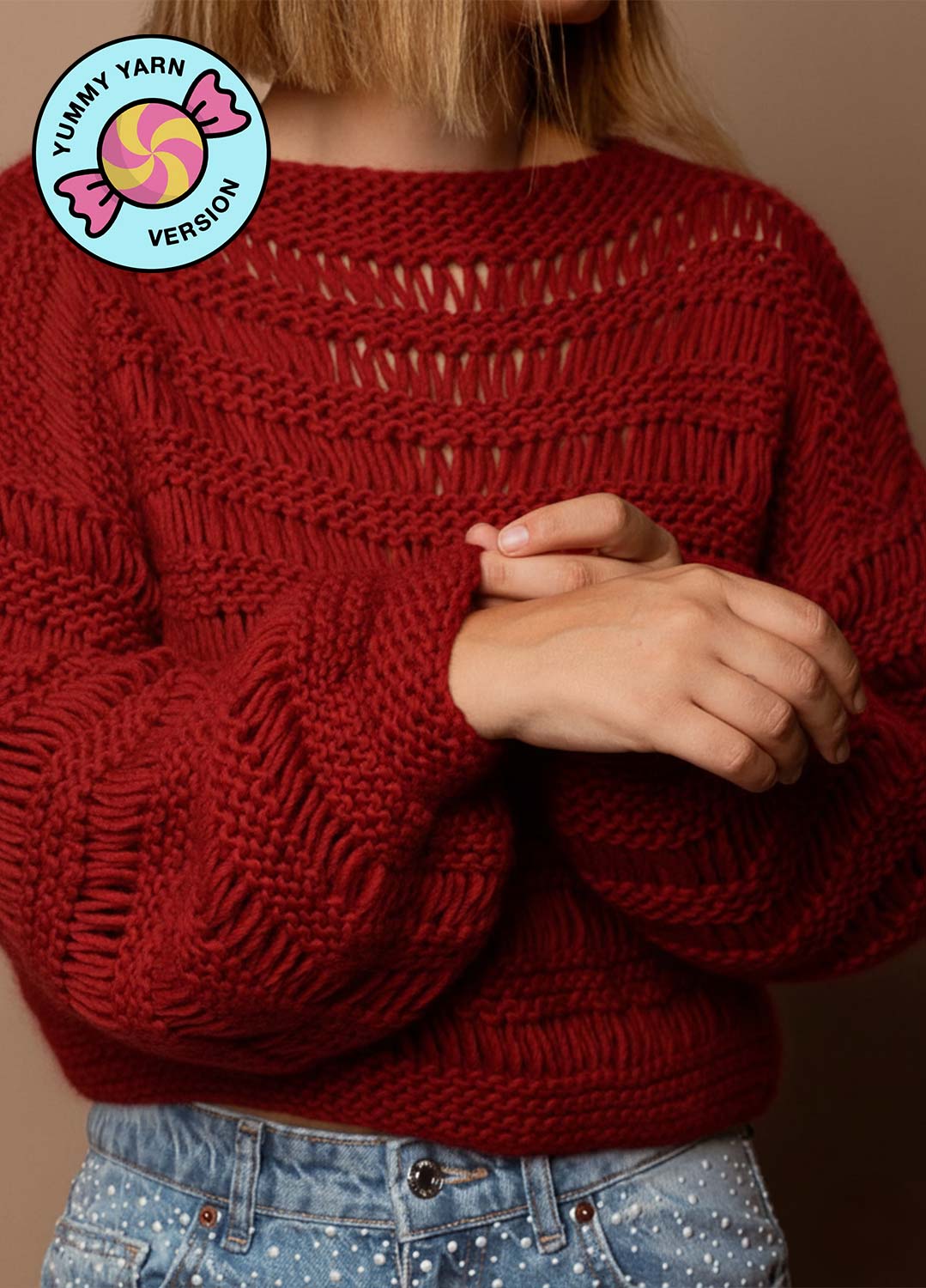 Ginkgo Sweater Kit - Yummy Version - Image 4