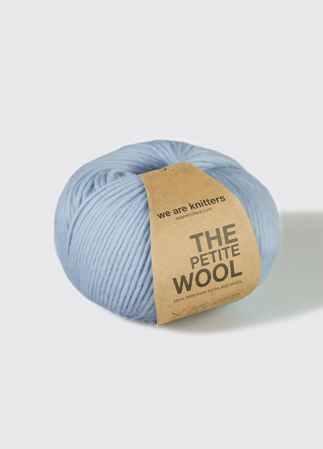Petite Wool Dusty Blue - Image 3