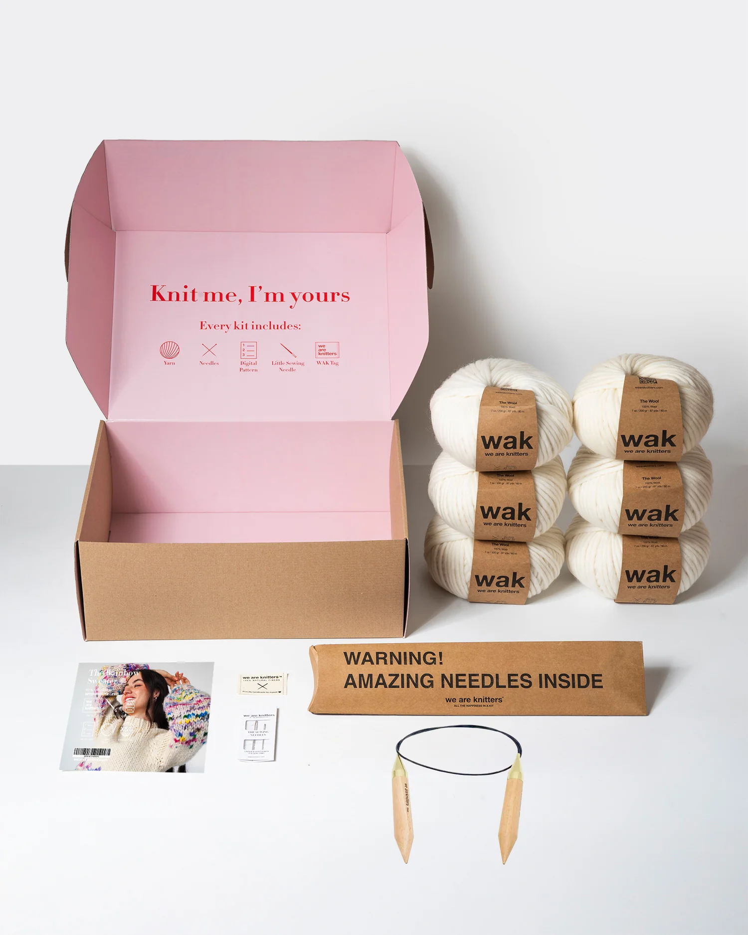 The Rainbow Sweater Kit x @paula.on.knits - Image 3